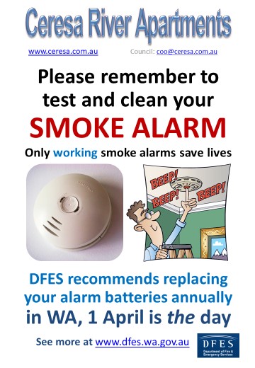 Smoke Alarm test and replace