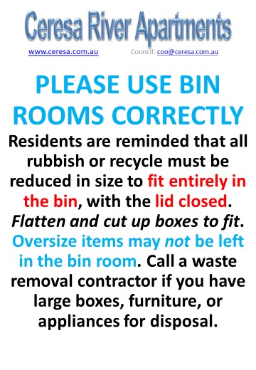 Use bins correctly